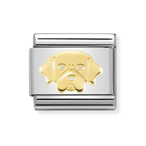 Classic Gold Golden Retriever Charm