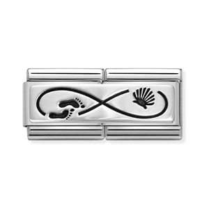 Classic Silver St James Way Double Charm