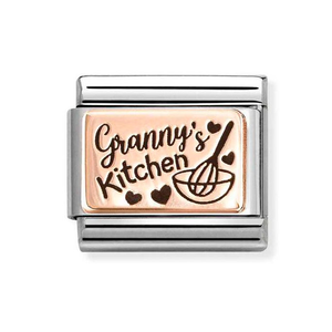 Classic Rose Gold Granny's Kitchen Charm