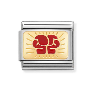 Classic Gold Boxing Charm