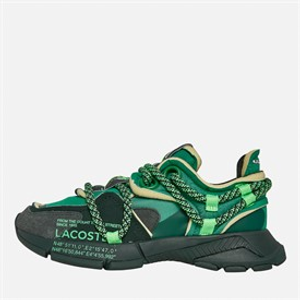 Lacoste Womens L003 Active Runway Trainers Green/Dark Green