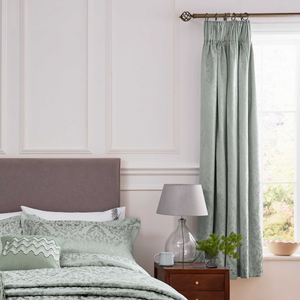 Kadir Lined Curtains 66" x 72", Sage