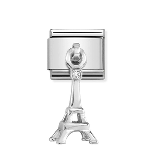 Classic Silver 3D Eiffel Tower Charm