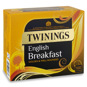 Twinings English Breakfast String & Tag - 100