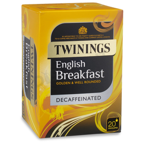 Twinings English Breakfast Decaffeinated Envelope (20)
