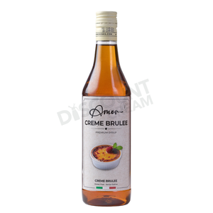 AMOR Creme Brulee Syrup 75cl