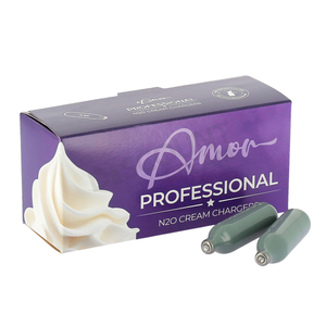 AMOR Professional N2O Cream Chargers (24 x 8g)