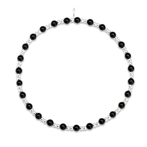 Signature Silver Full Onyx IMERAKI Bracelet