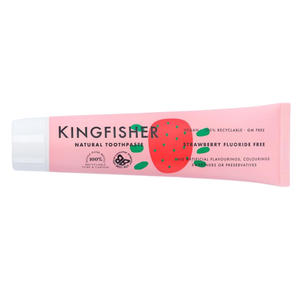 Kingfisher Toothpaste - Children's Strawberry (Fluoride Free) 100ml