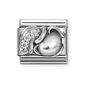 Classic Silver Aquarius Charm