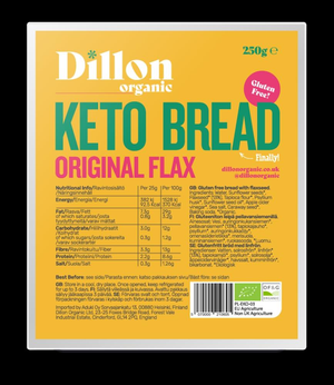 Organic Original Flax Keto Bread (Dillon Organic) 250g