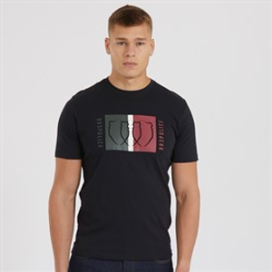 883 Police Mens Youlton T-Shirt Navy