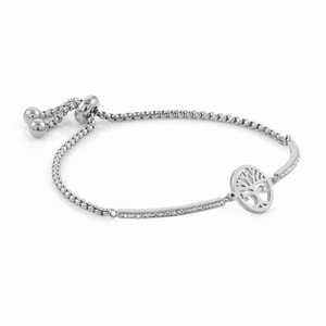 Milleluci Stainless Steel Tree of Life Bracelet