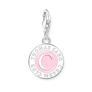 Classic Silver Pink Charmista Coin Member Charm