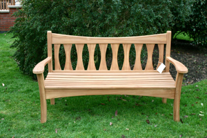 Westminster Teak Wood Garden Bench | 3 Seater