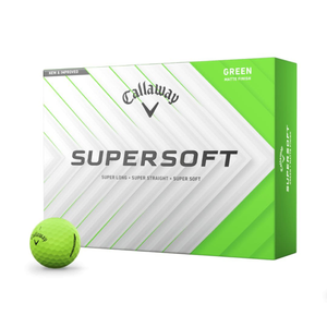 Callaway Supersoft Matte Golf Balls - Green