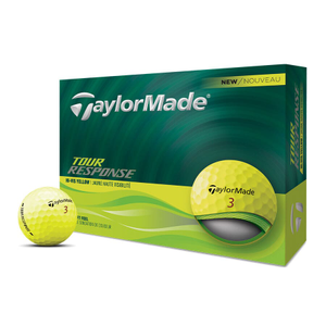 Taylormade Tour Response Golf Balls 2025 (Yellow)