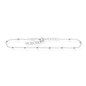 Glam & Soul Silver Dot Anklet
