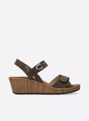 Sanibel - cedar brown effect leather - Brown, 40
