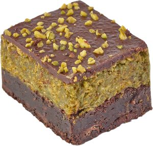 Pistachio Hexagonal Brownie