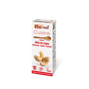 Organic Sugar Free Cashew 'Cream' Cuisine (Ecomil) 200ml