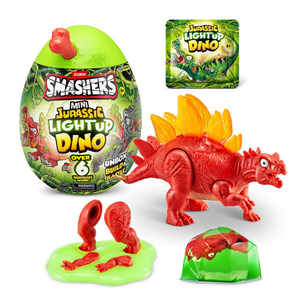 Smashers Mini Jurassic Light Up Dino Egg by ZURU (Styles Vary)
