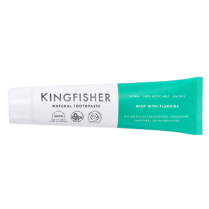 Kingfisher Toothpaste - Natural Mint (with Fluoride) 100ml