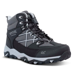 Regatta Kids Samaris III Waterproof Walking Boots - 5 UK / Black Light Steel