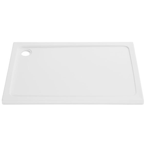 KARTELL K-VIT Shower Tray Low Profile Rectangle With Corner Drain 1200x800mm