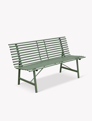 Richmond Bench - Steel, Thistle Green