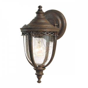 FE-EB2-S-BRB English Bridle Outdoor 1 Light Small Wall Lantern British Bronze