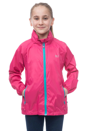 Mac in a Sac MINI Origin Kids Waterproof Packaway Jacket - Fuchsia