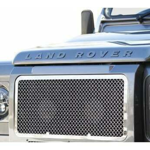 ZLD47807 - Upper Grille for Land Rover Defender (2007 onwards) - Silver
