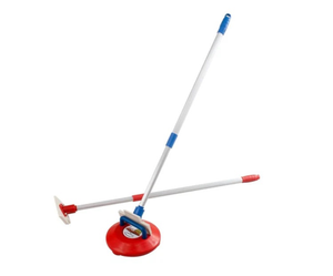 New Age Kurling Pusher - Red/Blue - Pair