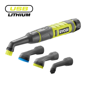 4V USB Lithium™ Cordless Detail Scrubber (Bare Tool)