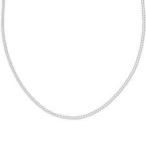 Signature Silver 1.6mm Curb Chain