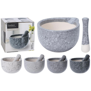 Mortar & Pestle 300ml - Assorted Colours 