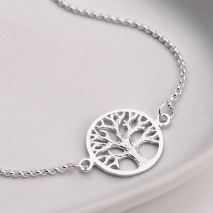 Signature Silver Tree of Life Bracelet