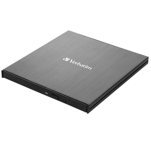 Verbatim External Slimline Blu Ray Writer USB Type-C, USB Type-A Black