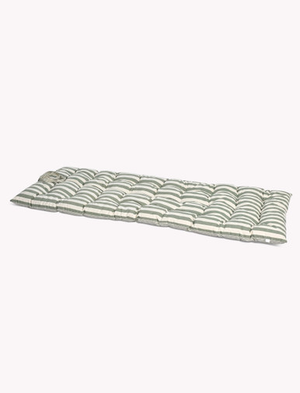 Harlton Roll Out Cushion Wide Stripe - Cotton, Rosemary
