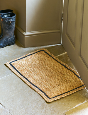Doormat Sambourne - Jute, Carbon, Small
