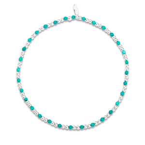 Signature Silver Full Turquoise IMERAKI Bracelet