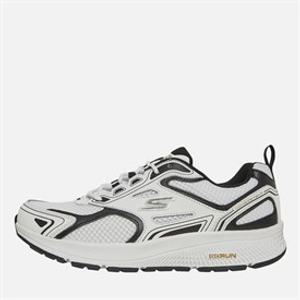 SKECHERS Mens Go Run Consistent Trainers White/Black