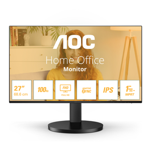 AOC 27” FHD 100Hz IPS MONITOR