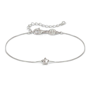 Armonica Silver Single Star Bracelet