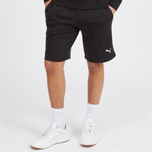 Puma Mens Essentials Small Logo Fleece Shorts Puma Black