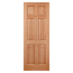 Colonial External Hardwood Door 1981 x 762mm 6'6in x 2'6in