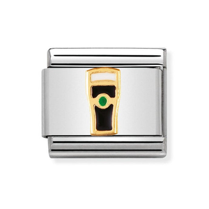 Classic Gold Guinness Charm
