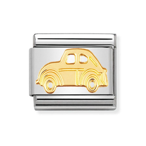 Classic Gold Car Charm