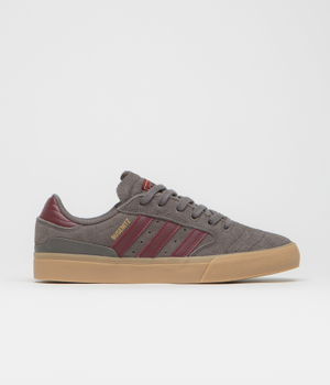 Adidas Busenitz Vulc II Shoes - Charcoal / Shadow Red / Gum4